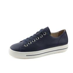 Paul Green Damen Pauls, Frauen Low-Top Sneaker,schnürschuhe,schnürer,Plateausohle,Halbschuhe,straßenschuhe,Dunkelblau (Space),37 EU / 4 UK von Paul Green