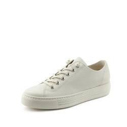 Paul Green Damen Pauls mit Relax-Weite und Wechselfußbett, Frauen Low-Top Sneaker,Strassenschuhe,Sportschuhe,Turnschuhe,Offwhite (Ivory),37.5 EU / 4.5 UK von Paul Green