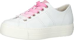 Paul Green Damen S.Nappa/S.Suede Sneakers, White Candy, 36 EU von Paul Green