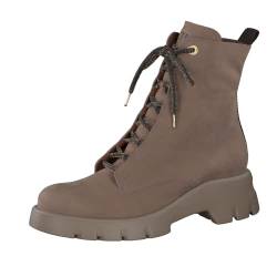 Paul Green Damen SUPER SOFT Schnürboots, Frauen Ankle Boots,uebergangsschuhe,uebergangsstiefel,reißverschluss,stiefel,Beige (ANTELOPE),40 EU / 6.5 UK von Paul Green