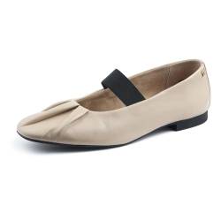 Paul Green Damen SUPER Soft Ballerina, Frauen Klassische Ballerinas,Ballerina-Schuhe,Ballett-Schuhe,Ballet-Flats,Abendschuhe,Beige (Biscuit),42 EU / 8 UK von Paul Green