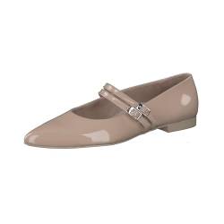 Paul Green Damen SUPER Soft Ballerina, Frauen Riemchenballerinas,Halbschuhe,Sommerschuhe,Slipper,Ballerina-Schuhe,Beige (Sahara),38 EU / 5 UK von Paul Green