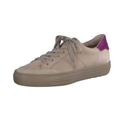 Paul Green Damen SUPER Soft Pauls, Frauen Bequemschuhe,lace-up Shoes,Low-tie,Komfortschuhe,Halbschuhe,schnürschuhe,bequem,Beige (Antelope/CYCLAM),37.5 EU / 4.5 UK von Paul Green