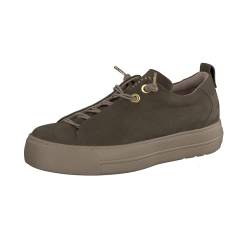 Paul Green Damen SUPER Soft Pauls, Frauen Bequemschuhe,lace-up Shoes,Low-tie,Komfortschuhe,Halbschuhe,schnürschuhe,schnürer,Oliv (Military),41 EU / 7.5 UK von Paul Green