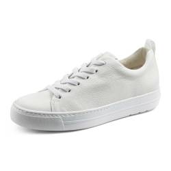 Paul Green Damen SUPER Soft Pauls, Frauen Low-Top Sneaker,Keilabsatz,Wedge Heel,Halbschuhe,straßenschuhe,Strassenschuhe,Weiß (White),38.5 EU / 5.5 UK von Paul Green