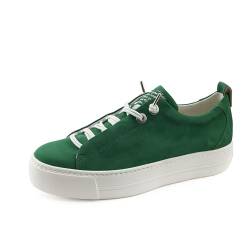 Paul Green Damen SUPER Soft Pauls, Frauen Low-Top Sneaker,Sportschuhe,Freizeitschuhe,Turnschuhe,Laufschuhe,schnürschuhe,Grün (Green),38 EU / 5 UK von Paul Green