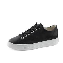 Paul Green Damen SUPER Soft Pauls mit Relax-Weite, Frauen Bequemschuhe,Wechselfußbett,straßenschuhe,Strassenschuhe,Schwarz (Black/White),40.5 EU / 7 UK von Paul Green