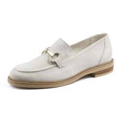 Paul Green Damen SUPER Soft Slipper, Frauen Slip On,Mokassins,Halbschuhe,Slides,Schlupfschuhe,schluepfschuhe,Loafer,Slip-ons,Beige (Shell),38.5 EU / 5.5 UK von Paul Green