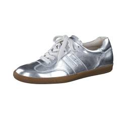 Paul Green Damen Sneaker, Frauen Low-Top Sneaker,Strassenschuhe,Sportschuhe,Freizeitschuhe,Turnschuhe,Laufschuhe,schnürer,Silber (ALU),41 EU / 7.5 UK von Paul Green