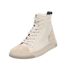 Paul Green Damen Sneaker Schuhe High-Top Sneaker Leder-/Textilkombination Sport Halbschuhe Uni Damen Schuhe von Paul Green