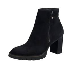 Paul Green Damen Stiefelette, Frauen Ankle Boots,bootee,booties,halbstiefel,kurzstiefel,uebergangsschuhe,uebergangsstiefel,Schwarz (BLACK),38.5 EU / 5.5 UK von Paul Green