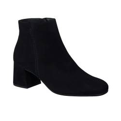 Paul Green Damen Stiefelette, Frauen Ankle Boots,uebergangsschuhe,uebergangsstiefel,flach,stiefel,bootee,booties,Schwarz (BLACK),37.5 EU / 4.5 UK von Paul Green