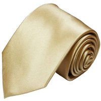Paul Malone Krawatte für Herren Uni Krawatte sandfarben von Paul Malone