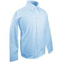 Paul Malone Langarmhemd Festliches Kinderhemd Jungenhemd uni - Jungen Hemd blau hellblau von Paul Malone