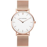 Paul Valentine Quarzuhr MARINA ROSE GOLD MESH von Paul Valentine