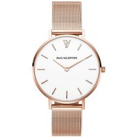 Paul Valentine Quarzuhr MARINA ROSE GOLD MESH von Paul Valentine