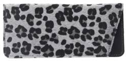 Paule & Knopf Stylisches Einstecketui Kenia mit Leopardenprint in Felloptik in Grau von Paule & Knopf