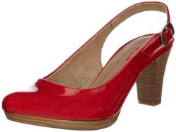 Softline Damen Caste Slingback Sandalen, Rot (RED PATENT 505), 38 EU X-Weit von Pavers