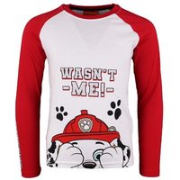 PAW PATROL Langarmshirt Paw Patrol Chase Rubble Marshall Jungen Kinder langarm Shirt Gr. 98 bis 128, 100% Baumwolle von Paw Patrol