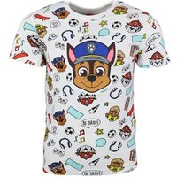 PAW PATROL Print-Shirt Paw Patrol Chase Kinder Jungen T-Shirt Gr. 98 bis 128, 100% Baumwolle von Paw Patrol