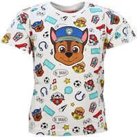 PAW PATROL Print-Shirt Paw Patrol Chase Kinder Jungen kurzarm T-Shirt Shirt Gr. 98 bis 128, reine Baumwolle von Paw Patrol