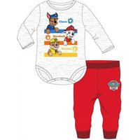 PAW PATROL Shirt & Hose Baby-Set für Jungen – Body und Hose Motiv PAW Patrol "Chase, Marshall, (Set, 2-tlg) von Paw Patrol