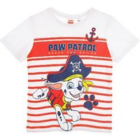 PAW PATROL T-Shirt Marshall Kinder Jungen kurzarm-Shirt Oberteil gestreift von Paw Patrol