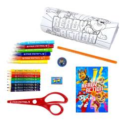 Paw Patrol Schreibwaren-Set, Enthält Bleistifte, Marker, Stift, Radiergummi, Anspitzer, Notizbuch, Malvorlagen, Schulset für Jungen von Paw Patrol