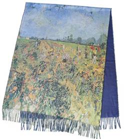 Pawakabano Langer Schal mit Malerei Gemälde (Sw-20) von Pawakabano