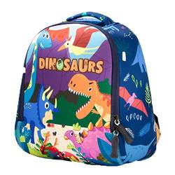 Pawleso Jungen Rucksack für Kinder 3 jahre, Lässig Rucksack für Kindergarten ab 2 jahre, Kinderrucksack, Rucksack für 3, 4, 5, 6 jahre von Pawleso