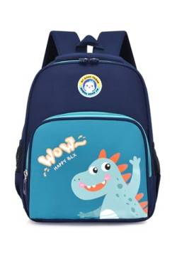 Pawleso Kita Rucksack, Kinderrucksack für Kleinkinder 2-7 Jahre, Dino Rucksack Kindergarten, 32 * 25 cm Vorschulrucksack für Kinder 80-120 cm, Kinder Dinosaurier Rucksack Jungen von Pawleso