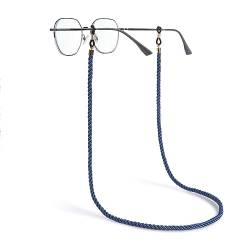 Payivsve Brillenband Sonnenbrillenband, Langes Brillenband für Sonnenbrillen&Presbyopie, Brillenkette für Brille zum Umhängen, Anti-drop, Blau von Payivsve