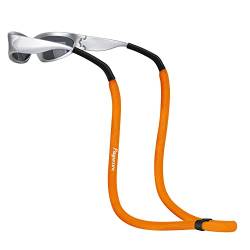 Payivsve Schwimmfähiges Brillenband - Einstellbare Länge Sportbrillenband für Wassersport geeignet - Schwimmfähig Wasserfestes Sportbrillenband, für Damen, Herren & Kinder （Orange）… von Payivsve
