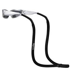 Payivsve Schwimmfähiges Brillenband - Einstellbare Länge Sportbrillenband für Wassersport geeignet - Schwimmfähig Wasserfestes Sportbrillenband, für Damen, Herren & Kinder (Schwarz von Payivsve