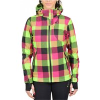 Bedruckte Softshelljacke Frau Peak Mountain Aveny von Peak Mountain