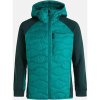 PEAK PERFORMANCE Herren Jacke M Helium Down Hybrid Hood-GREEN IVY-SCAR von Peak Performance