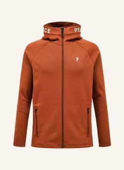 Peak Performance Midlayer-Jacke Rider rot von Peak Performance