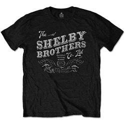 Black The Shelby Brothers Peaky Blinders T Shirt von Peaky Blinders