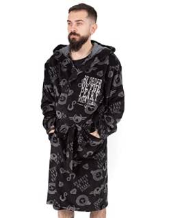 Speaky Blinds Ankleidekleid Männer Erwachsene Garrison Tailor Black PJS Robe XXL von Peaky Blinders