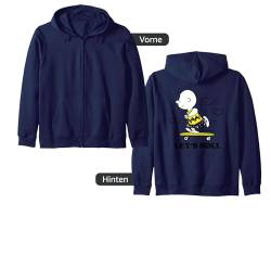 Peanuts – Charlie Brown Lets Roll Kapuzenjacke von Peanuts