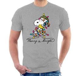 Peanuts Merry and Bright Snoopy Christmas Men's T-Shirt von Peanuts