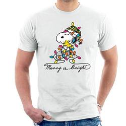 Peanuts Merry and Bright Snoopy Christmas Men's T-Shirt von Peanuts