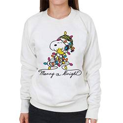 Peanuts Merry and Bright Snoopy Christmas Women's Sweatshirt von Peanuts