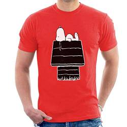 Peanuts Snoopy Black and White Kennel Men's T-Shirt von Peanuts