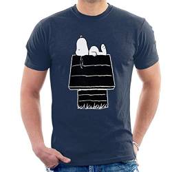 Peanuts Snoopy Black and White Kennel Men's T-Shirt von Peanuts