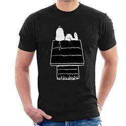 Peanuts Snoopy Black and White Kennel Men's T-Shirt von Peanuts