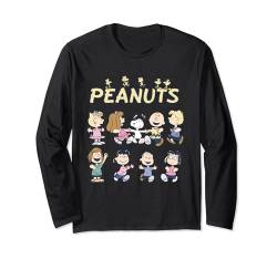 Peanuts Snoopy and Friends Tanzendes Langarm-T-Shirt Langarmshirt von Peanuts