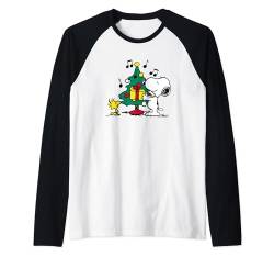 Peanuts - Snoopy & Woodstock Christmas Tree Raglan von Peanuts