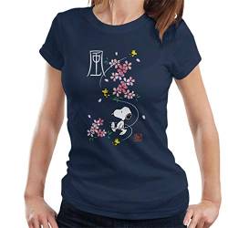 Peanuts Snoopy & Woodstock Japan Cherry Blossom Women's T-Shirt von Peanuts