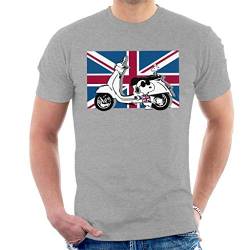 Peanuts Union Jack Scooter Snoopy Men's T-Shirt von Peanuts